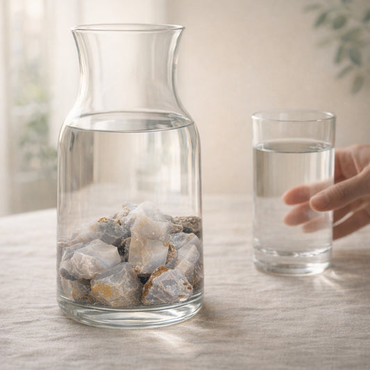 PT01 Anwendungsbild Achat Wassersteine