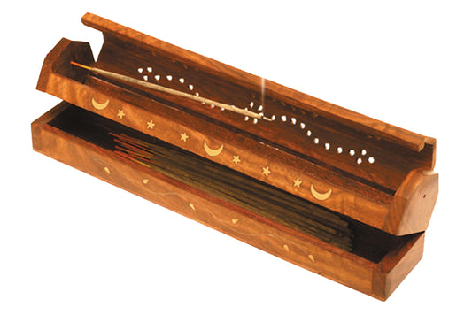 Räucherkiste aus Holz 30 cm