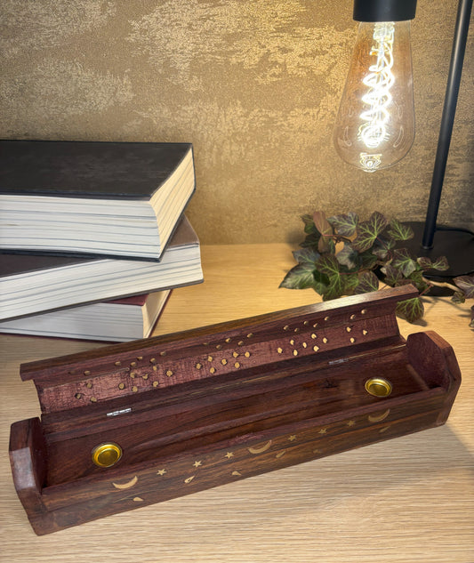 Räucherkiste aus Holz 30 cm