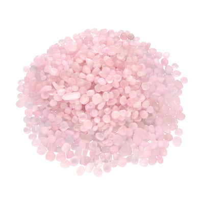 Mini-pierres roulées en quartz rose