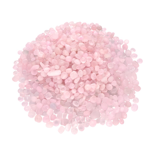 Rosenquarz Mini-Trommelsteine