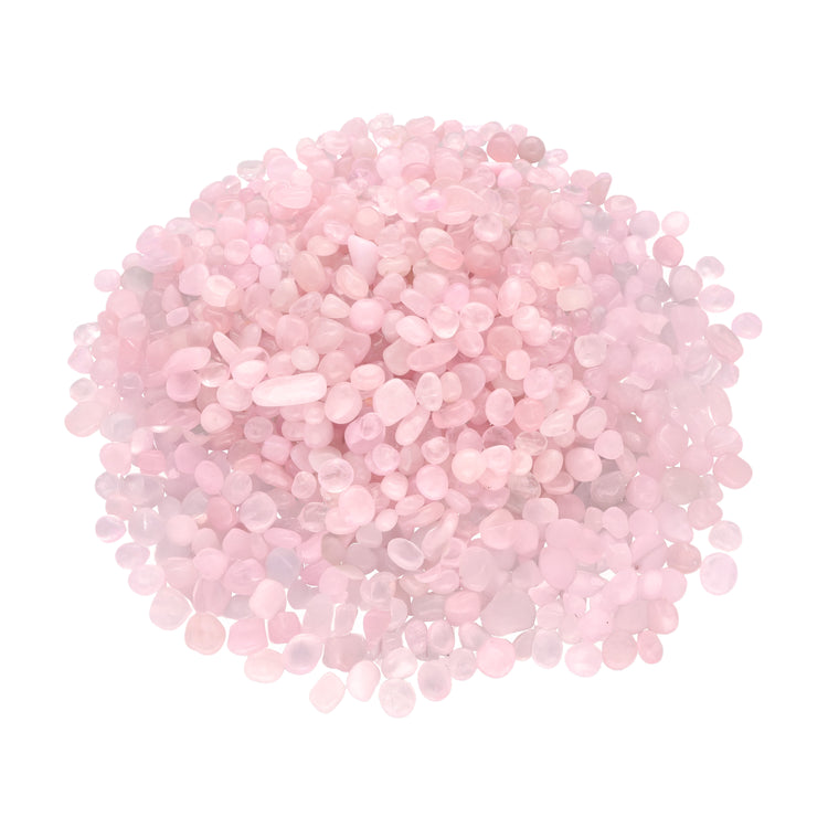 Rosenquarz Mini-Trommelsteine