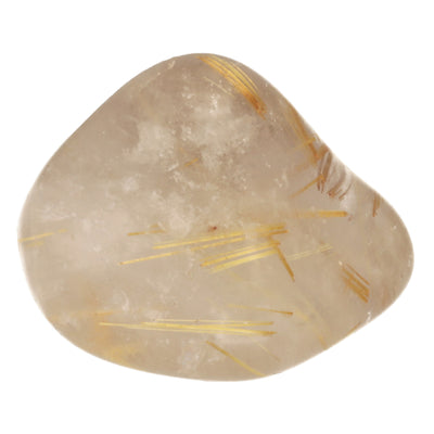 Quarzo rutilato pietra burattata