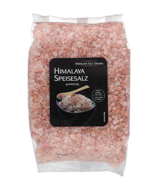 Kristallsalz, grob für Salzstreuer | 1 Kg Nachfüllbeutel | 100 % Natursalz