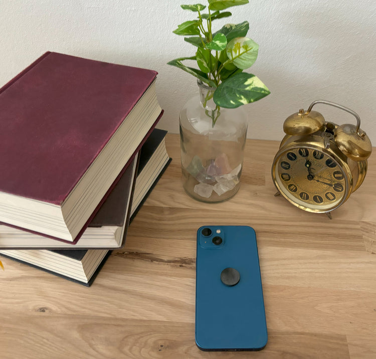 Schungit Aufkleber | Schutzplättchen vor EMF Strahlung