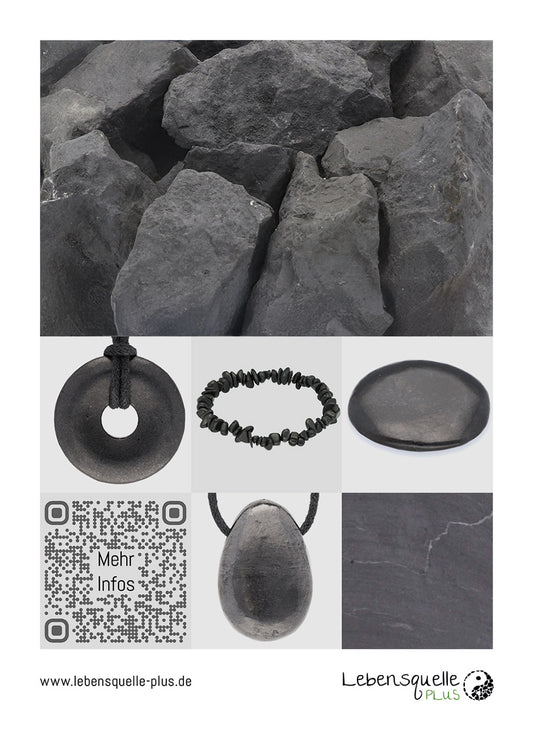 Schungit Granulat 3-5 mm | 1000 Gramm