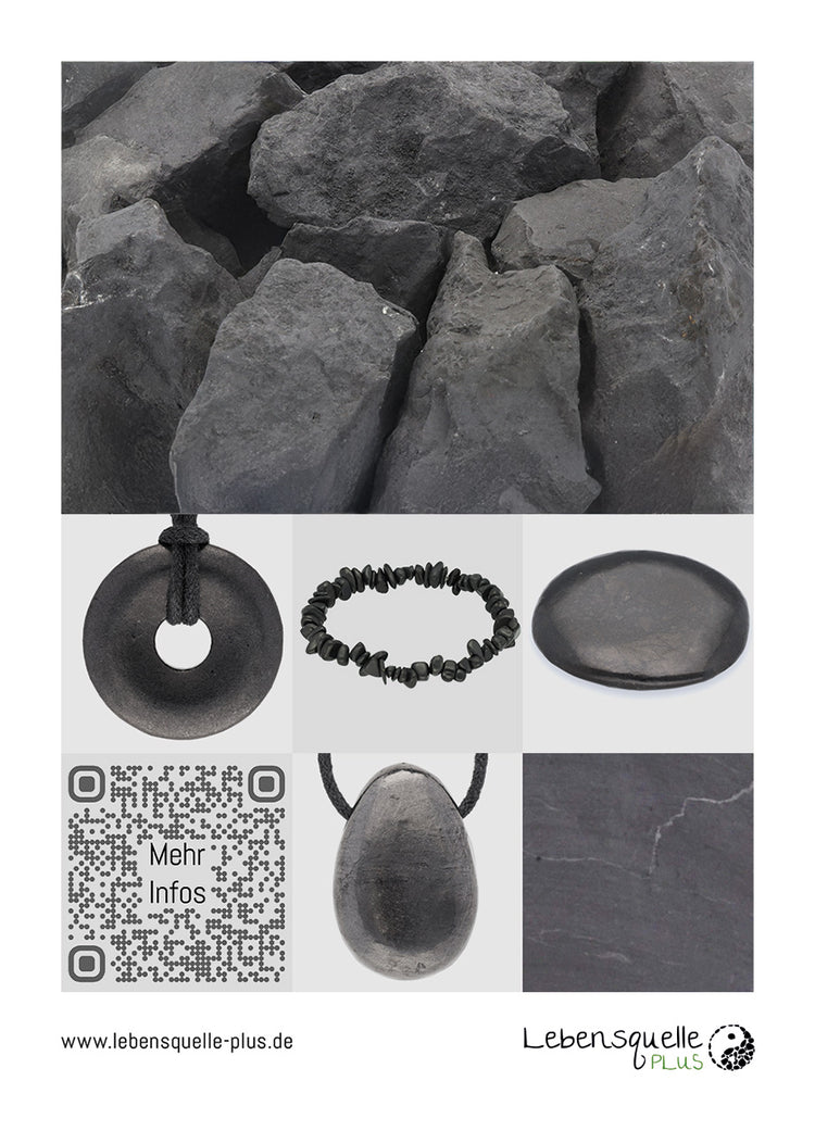 Schungit Granulat 3-5 mm | 1000 Gramm