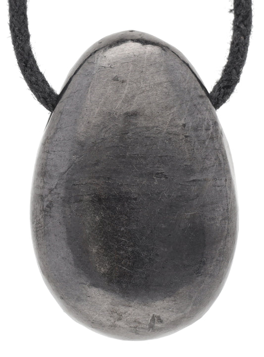 Schungit Tropfenanhänger