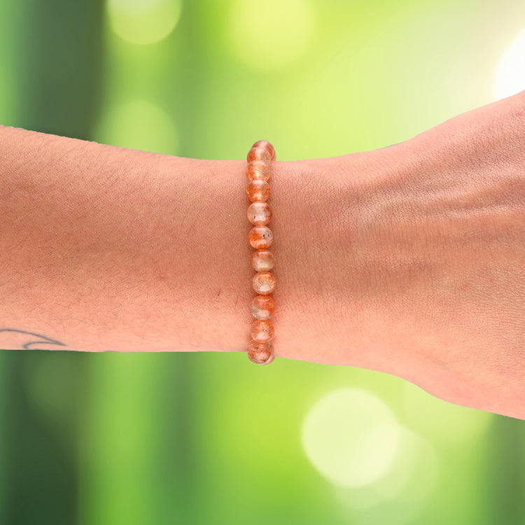 Sonnenstein Kugelarmband | 6 mm