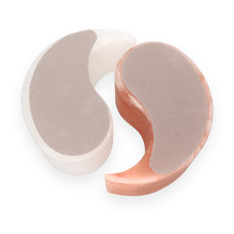 Salzkristall Teelichthalter "Yin&Yang"