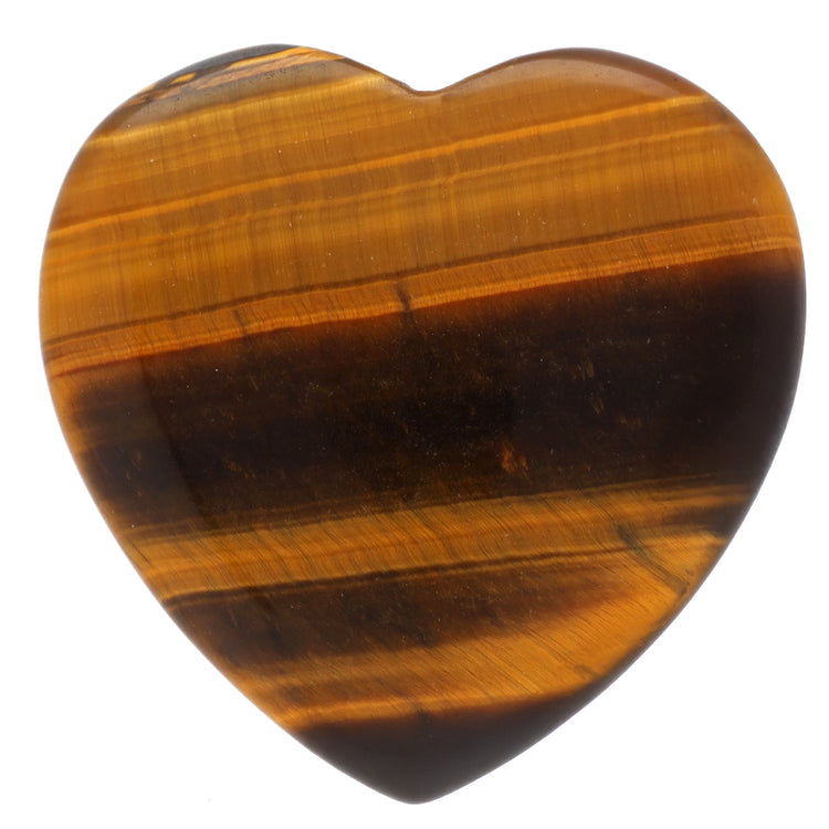Tigerauge Herz | Handschmeichler 2x2 cm