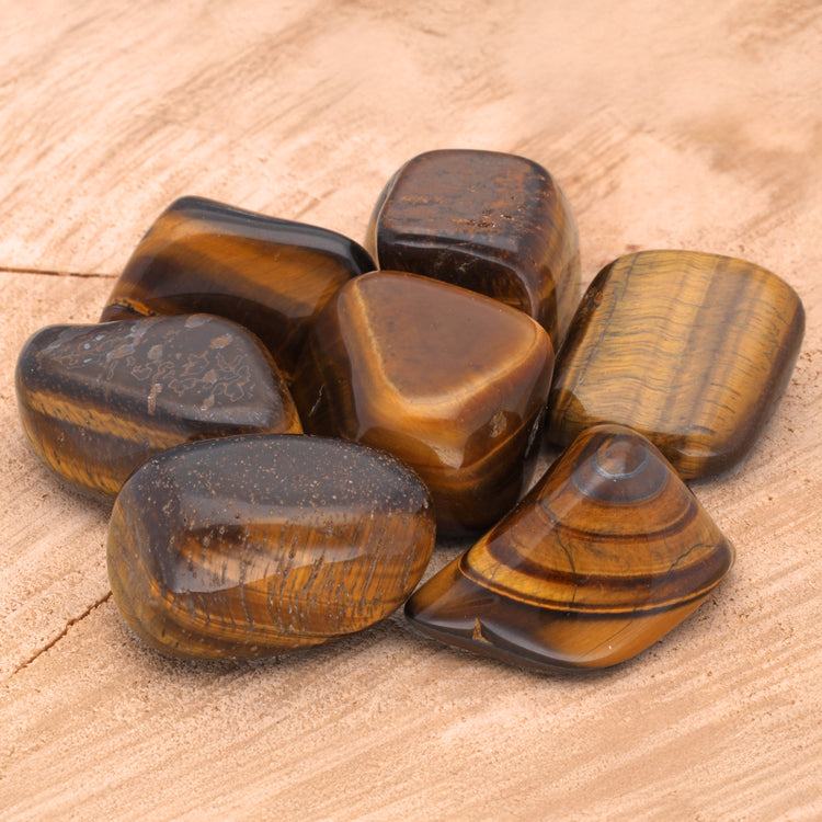 Tigerauge Trommelstein