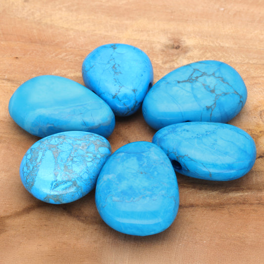 Türkis (rekonstruiert) Tropfenanhänger