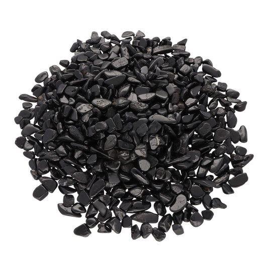 Turmalin, schwarz (Schörl) Mini-Trommelsteine