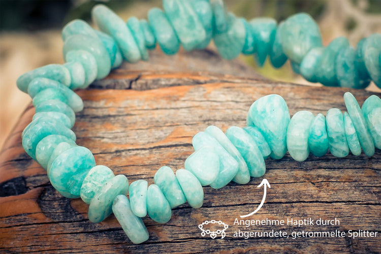 Amazonit Splitterarmband