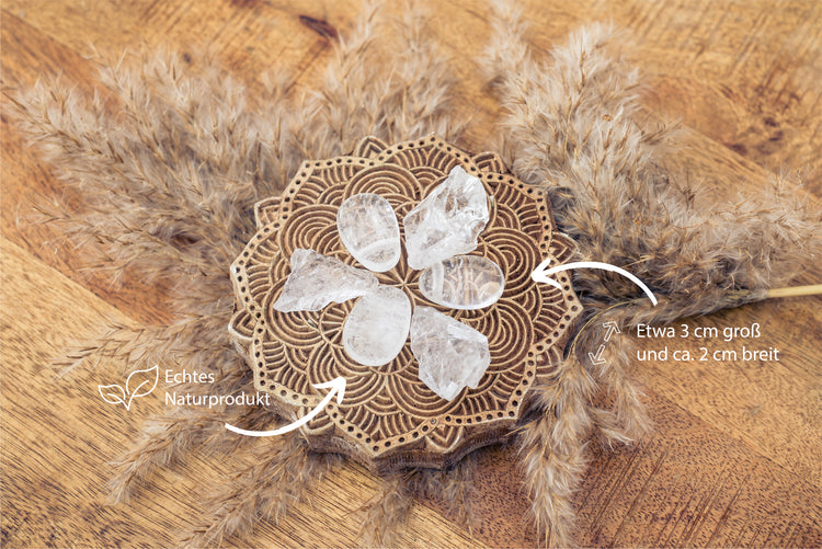 Bergkristall Tropfenanhänger