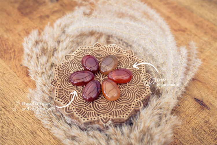 Karneol Tropfenanhänger