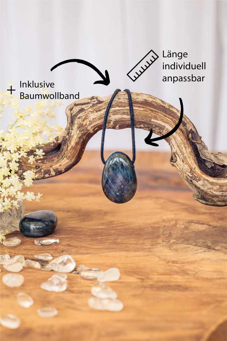 Labradorit Tropfenanhänger