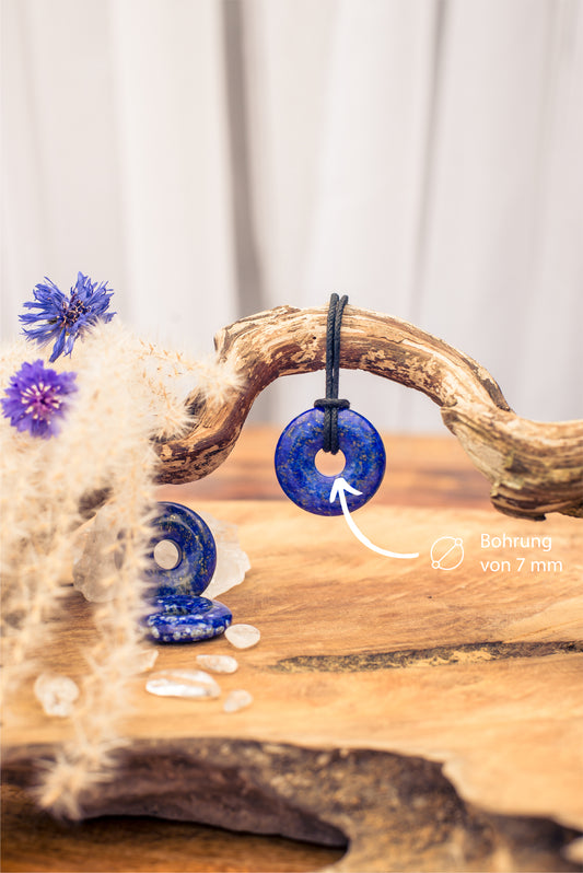Lapislazuli Donut | 30 mm Anhänger