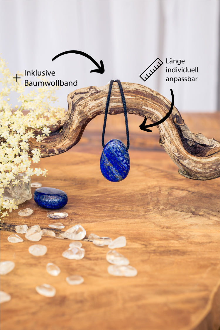 Lapislazuli Tropfenanhänger