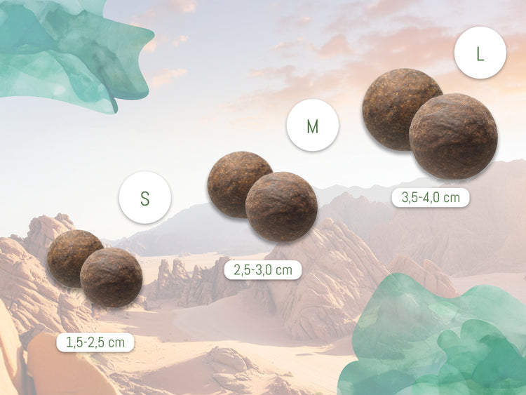 Moqui Marbles "Größe S" 1,5 - 2,5 cm