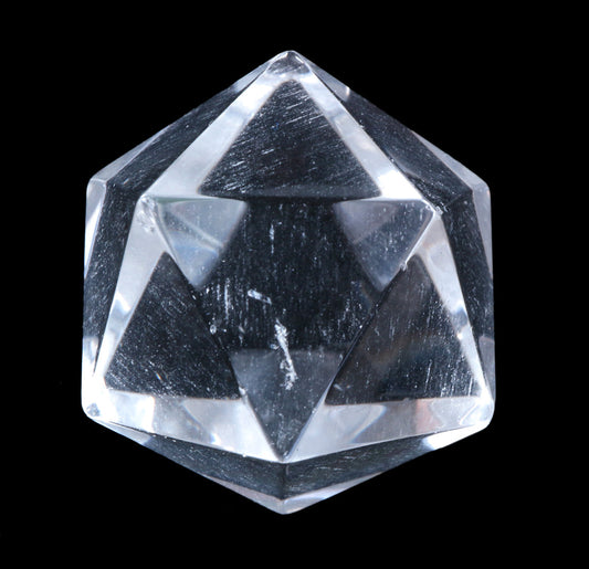 Bergkristall Ikosaeder