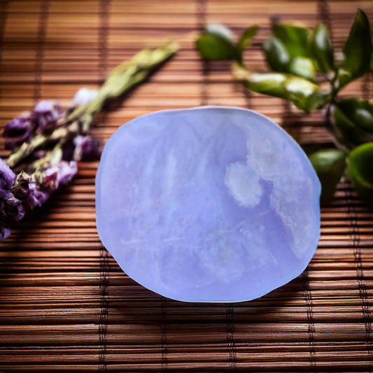 A-Z Chalcedon, blau