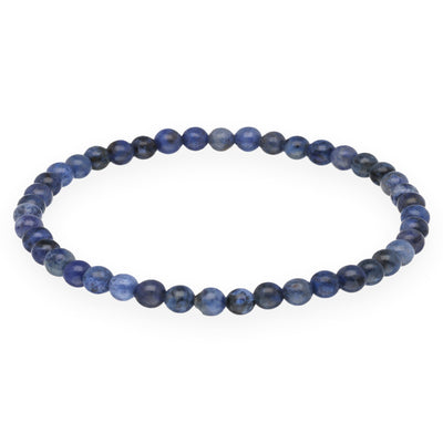 Dumortierit Mini-Kugelarmband | 4 mm