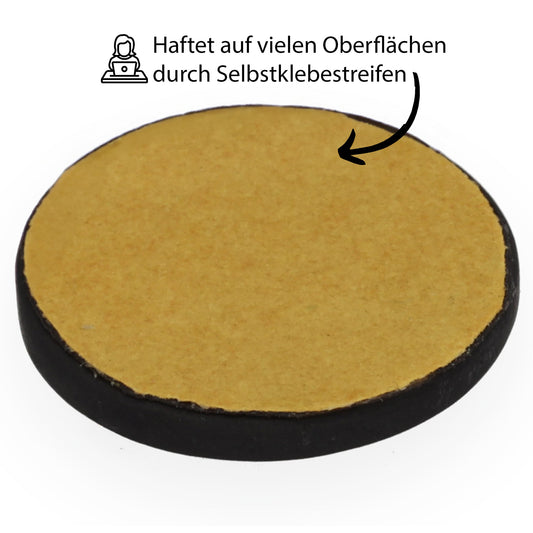 Schungit Aufkleber | Traditioneller Schutzstein gegen Elektrosmog