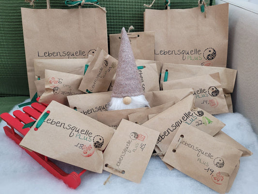 Adventskalender Edelstein- und Räucherprodukte