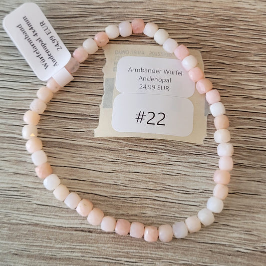#22 Andenopal Würfel Armband | Instagram Live