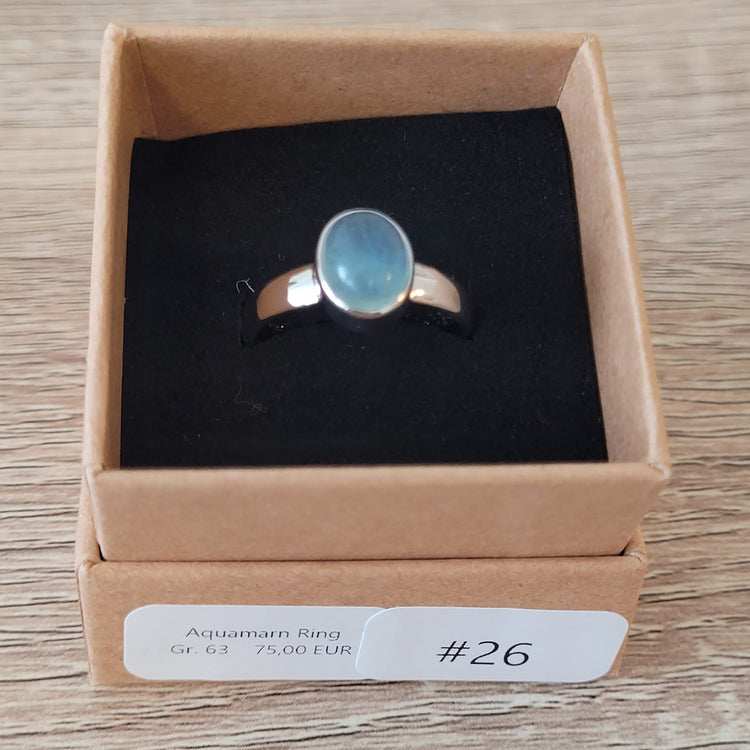 #26 Aquamarin Ring Gr.63 | Instagram Live