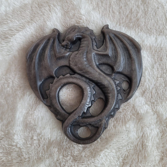 #8 Drache aus Silberobsidian | Instagram Live