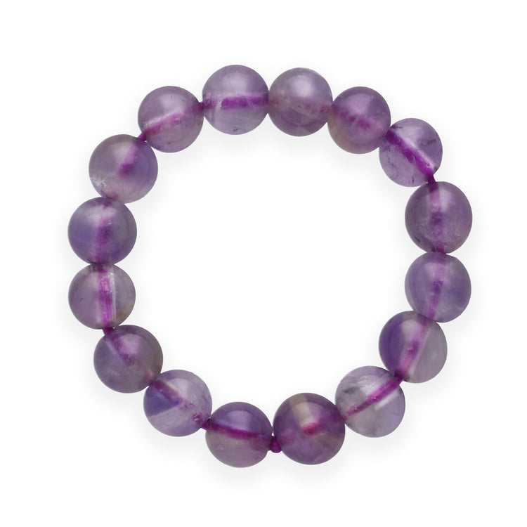 Amethyst | elastischer Kugelring