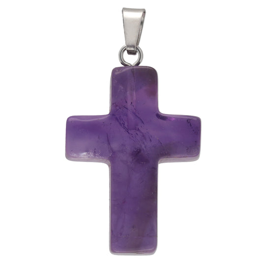 Amethyst Kreuzanhänger gestiftet