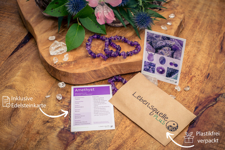 Amethyst Splitterarmband