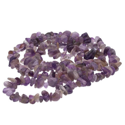 Amethyst Splitterkette | 80 cm