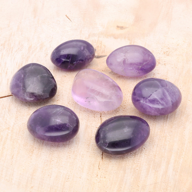 Amethyst Trommelstein