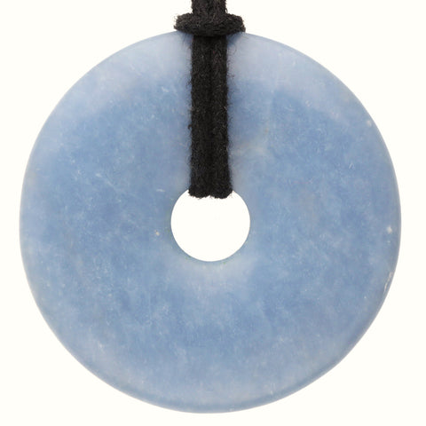 Angelit Donut | 40 mm Anhänger + Baumwollband
