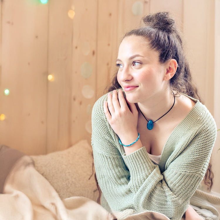 Apatit Mini-Kugelarmband | 4 mm