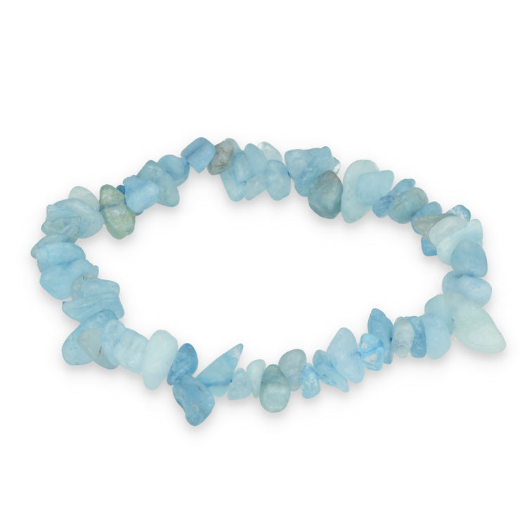 Aquamarin Splitterarmband