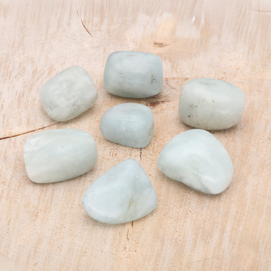 Aquamarin Trommelstein