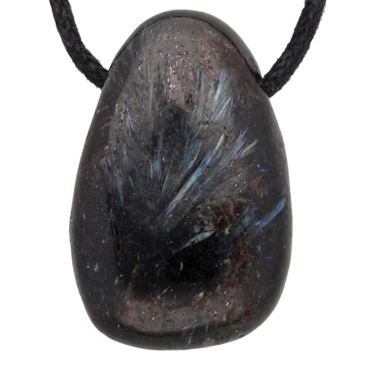 Pendentif goutte en astrophyllite