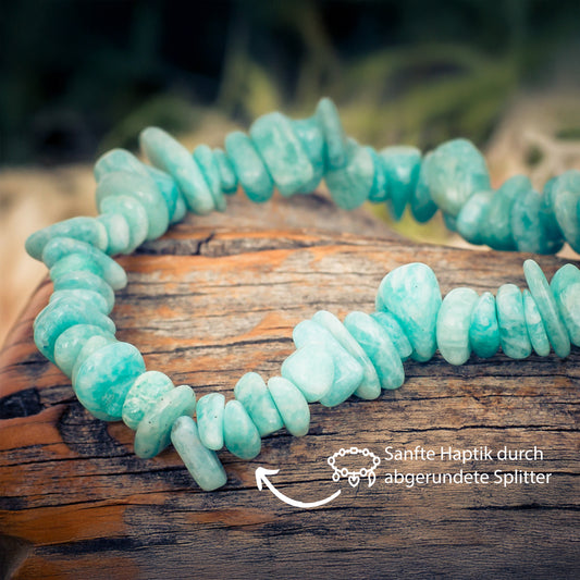 Amazonit Splitterarmband