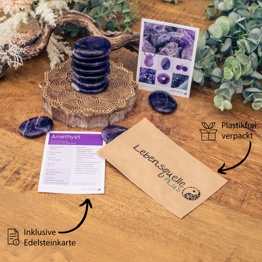 Amatista - Piedra plana