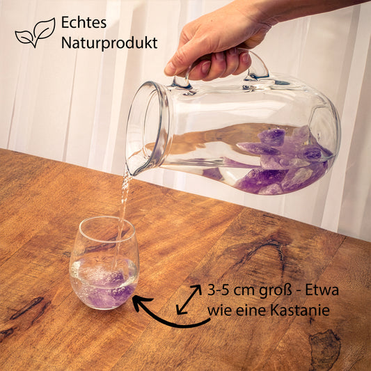 Piedras para agua de amatista