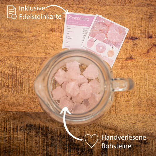 Rosenquarz Wassersteine