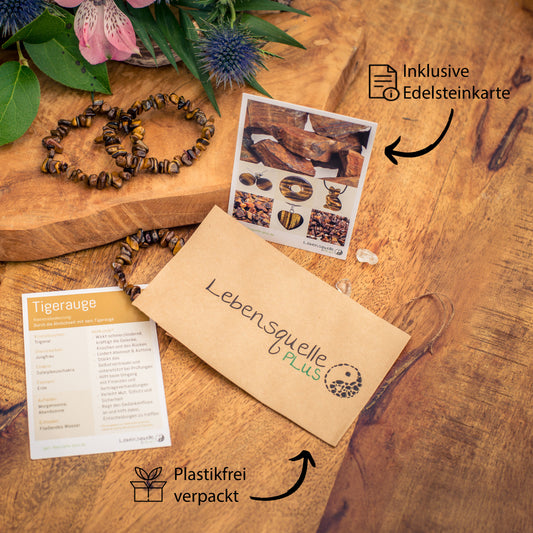 Braccialetto di scaglie in occhio di tigre