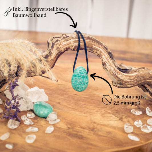 Amazonit Tropfenanhänger