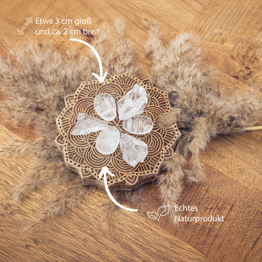 Bergkristall Tropfenanhänger